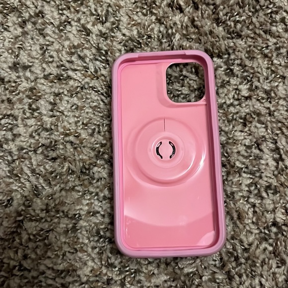 Otterbox iPhone 12 mini case w/ burts bee popsocket for lip balm - Picture 3 of 5